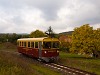 A Nagybörzsönyi Erdei Vasút 8444 001-5 Márianosztra állomáson