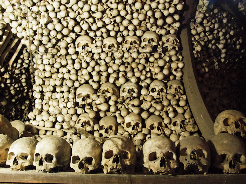 Kutn Hora - the Bone Chapel in the Sedlec Ossuary photo