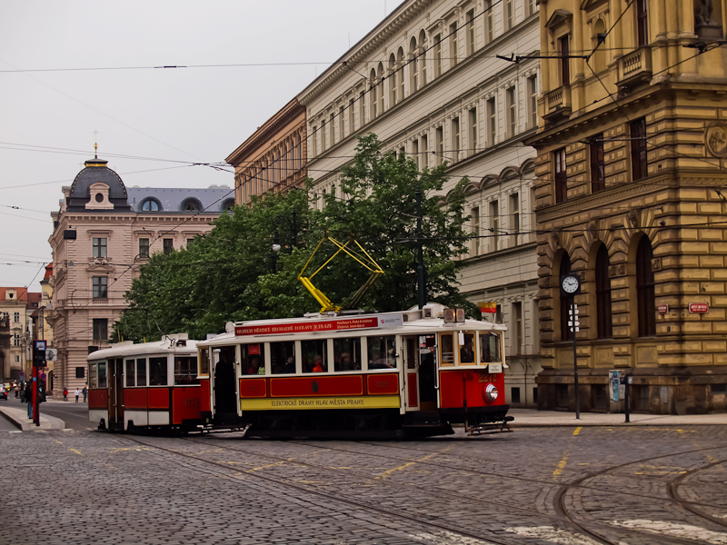 The Prague historic tram number 2272 at Jan Palach square photo