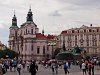 Prague -the Jan Hus monument at Old Town square (Staromestsk nmest)