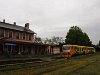 The 914 187-4 diesel railcar at Kutn Hora mesto