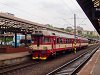 The ČD 854 035-3 seen at Praha hlavn ndraž