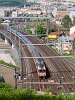 The ČD 371 015-9 "Vclav" is seen at Praha hlavn ndraž