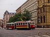 The Prague historic tram number 2272 at Jan Palach square