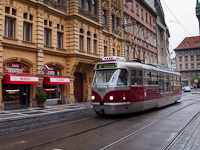 Tatra T3.PLF 8283 seen on Jindřišsk