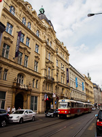 A Tatra T3 tram at Na Pořic