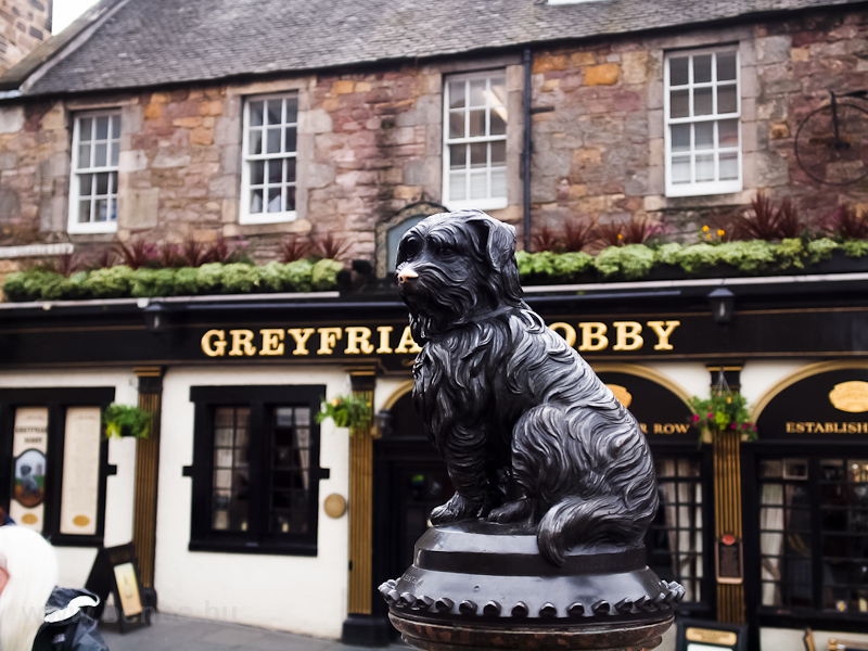 The Greyfriars Bobby at Edinburgh photo