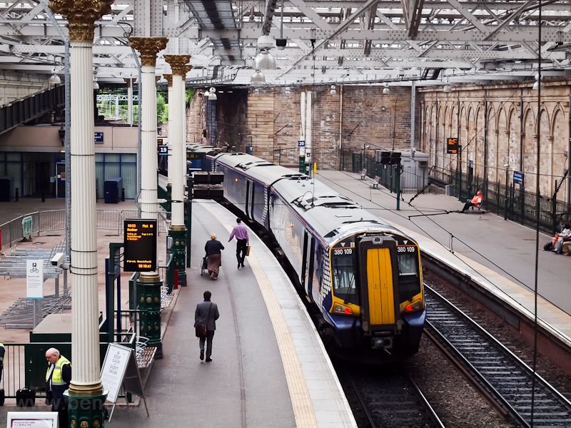 The First ScotRail 380 109  photo