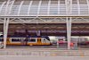 An old Sprinter trainset seen at Amsterdam Centraal