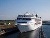 Amszterdam kikötője: az MSC Opera cruiseship