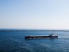 Amsterdam port: a self-propelled barge capable of both river and sea transit