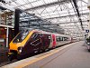 The Arriva CrossCountry 221 139 SuperVoyager seen at Edinburgh Waverley