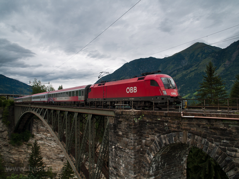 The ÖBB 1116 158-5 seen bet picture