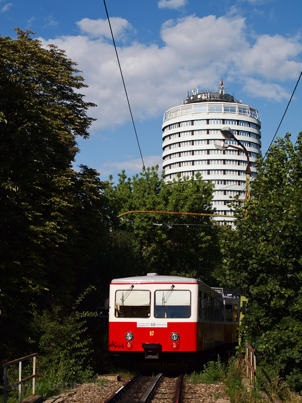 The Budapest rack railway a photo