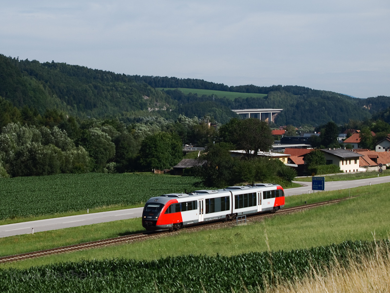 Egy ismeretlen BB 5022 Desiro  Petersbaumgarten s Edlitz-Grimmenstein kztt az Aspangbahnon fot