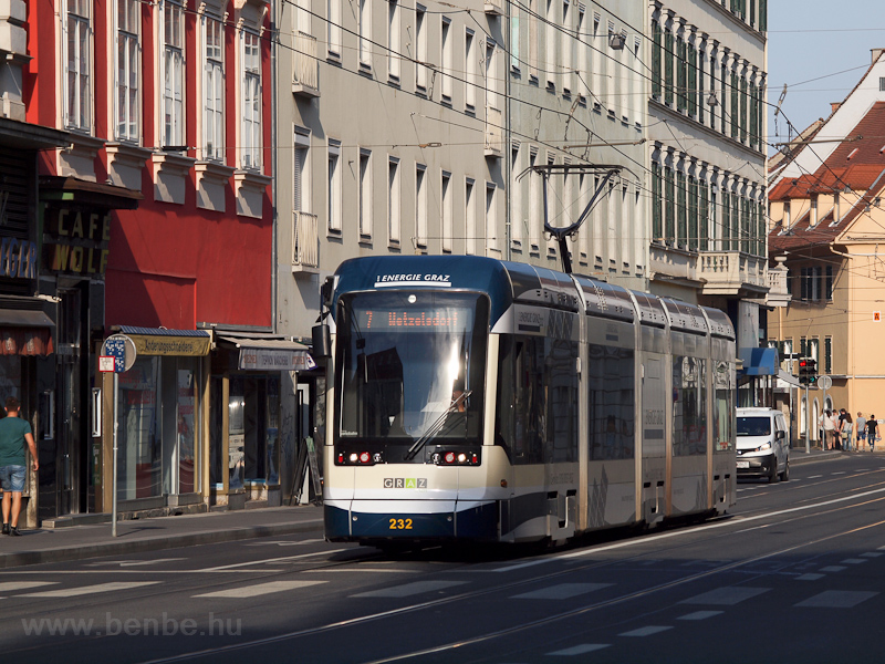 Trams at Graz photo