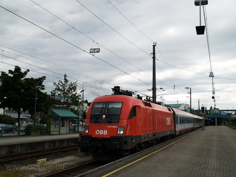 The ÖBB 1116 126-2 seen at  photo