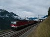 An BB 1144 261 seen hauling a freight train between Mallnitz-Obervellach and Oberfalkenstein