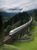 A DB InterCity  seen between Angertal and Bad Hofgastein Haltestelle