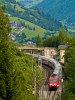 The DB 101 103-0 seen at Bad Hofgastein Haltestelle