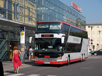 The BB Graz-Klagenfurt IC Bus seen at Graz Hauptbahnhof