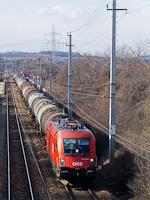 The BB 1116 184-1 seen between Parndorf Ort and Parndorf