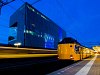 A Nederlandse Spoorwegen (NS) Koploper 4036 Leiden Centraal állomáson
