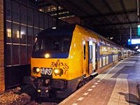 The NS NID (Nieuwe Intercity Dubbeldekker) number 7513 seen at Eindhoven