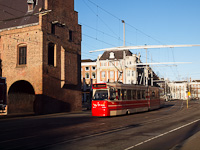 Refurbished tram in The Hague