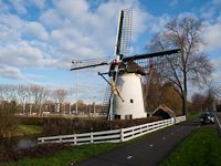 Roomburger Windmill at Leiden