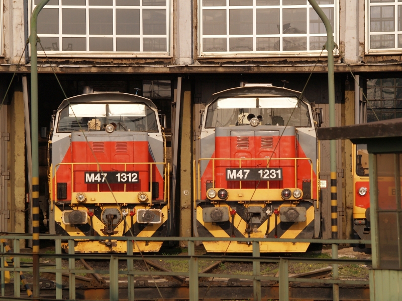 The M47 1312 and M47 1231 at Szkesfehrvr photo