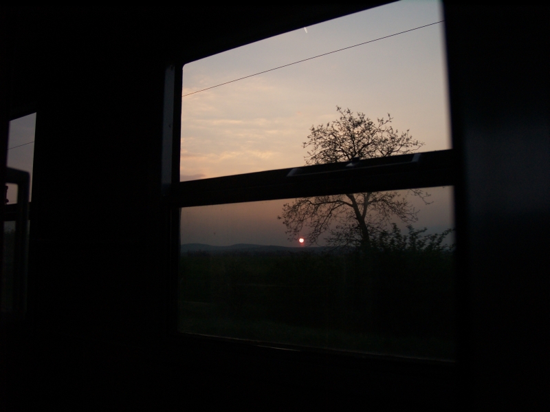 A Velencei-t a naplementben fot
