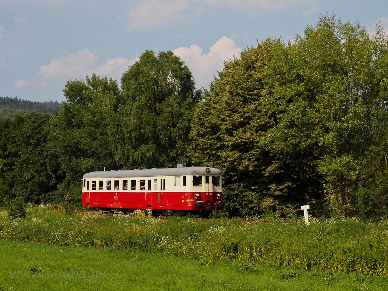 A KŽC Doprava M 262 0124 Nagyszabos s Slavošovce obec kztt fot