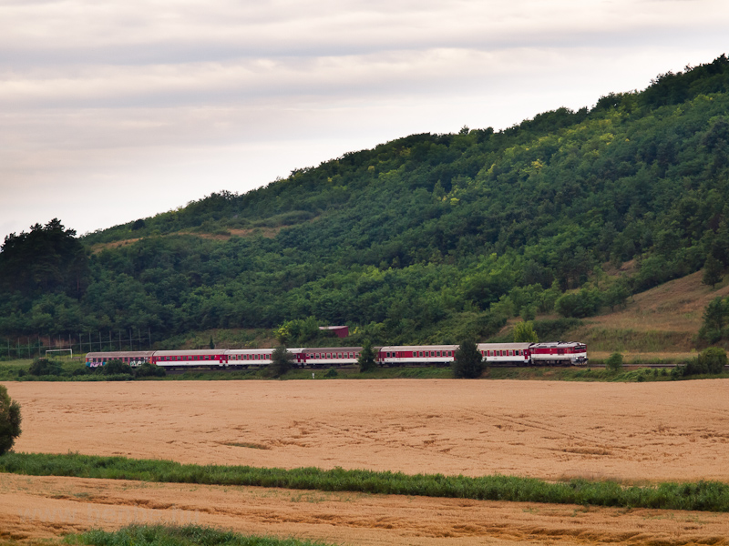 A fast train near Šd photo