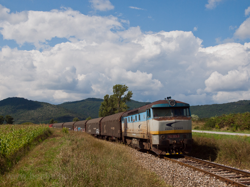 A ŽSSKC 752 023-2 Miglszpataka s Lice-Gice kztt fot