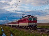 The ŽSSK 361 003-7 seen between Poprad-Tatry and Ganovce