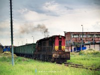 The T669 0516 of USSteel Kosice at the iron ore unloader