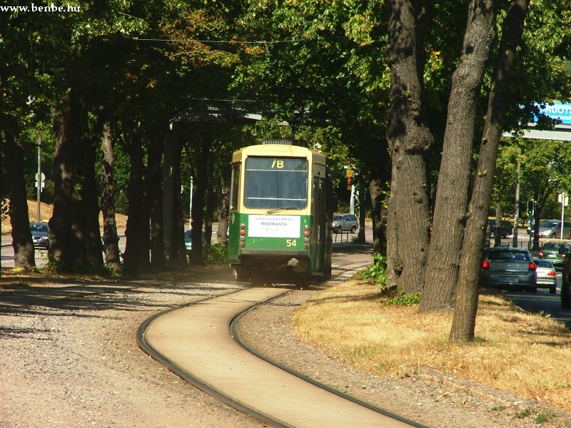 A tram type Nr I. in Helsinki photo