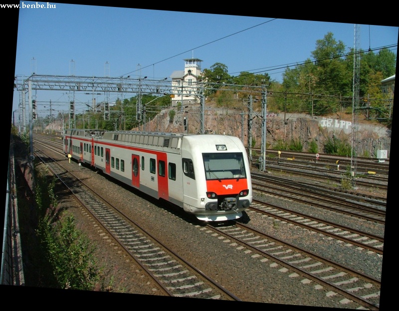 Sm4-es vonat hagyja el Helsinkit fot