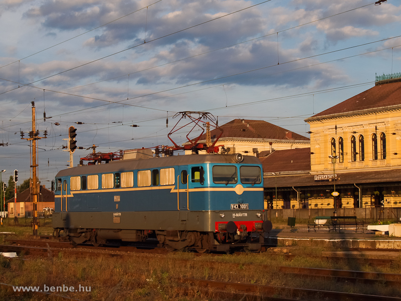 The V43 1001 at Fzesabony photo