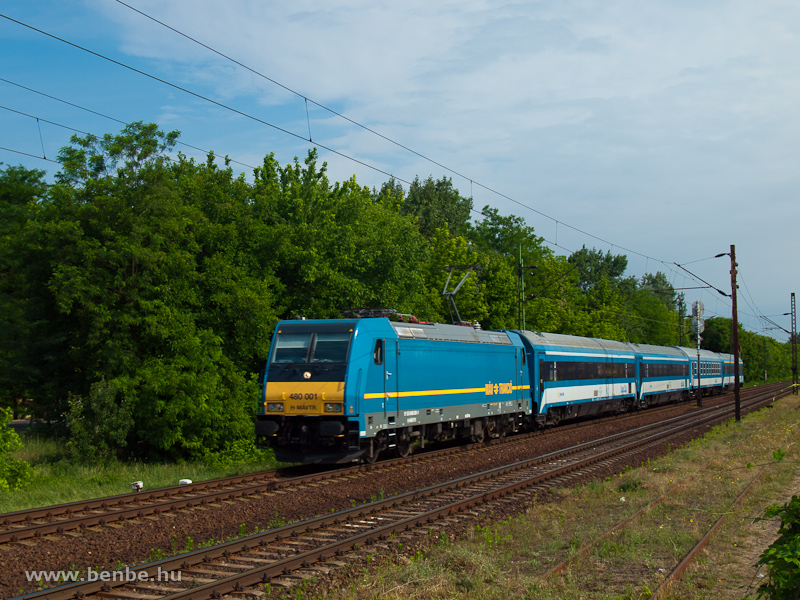 The 480 001 between Apafa and Debrecen photo