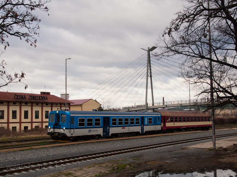 The ČD 842 002-8 seen at Uhersky Brod photo
