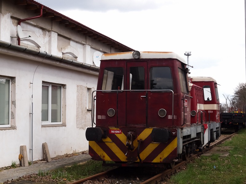 A LokoTrans 703 624-7 Střelice llomson fot