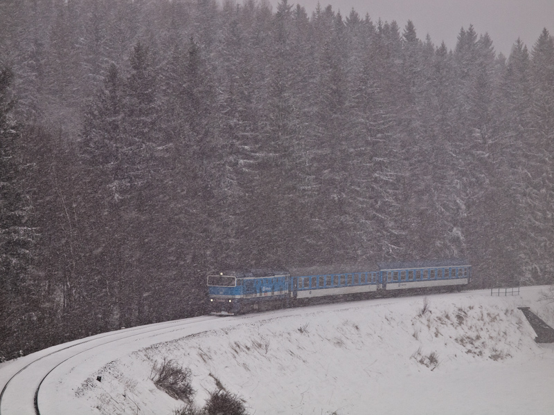 The ČD 750 715-5 seen  photo