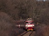 The ČD 80-29 203-4 seen between Rapotice and Kralice nad Oslou