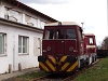 The LokoTrans 703 624-7 seen at Střelice