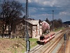 The ČD 854 012-2 <q>Zuzka</q> seen at Střelice railway station