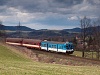 The ČD 842 010-1 seen between Frenstt pod Radhoštěm and Kunčice pod Ondřejnkem