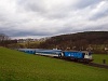 A ČD 754 075-0 pályaszámú Búvár, vagy helyi nyelven Brejlovec Biskupice u Luhačovic és Polichno között