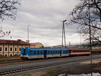 A ČD 842 002-8 Uhersky Brod állomáson